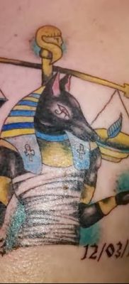 photo tattoo anubis от 25.09.2018 №117 – drawing – egyptian god figure – tattoovalue.net