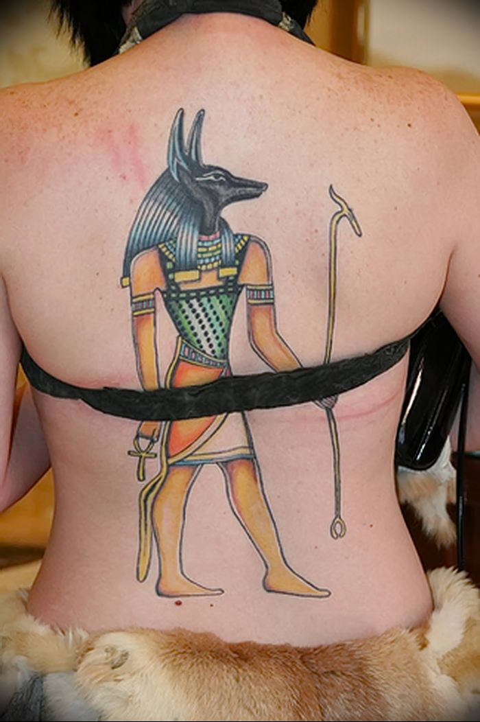 photo tattoo anubis от 25.09.2018 №166 - drawing - egyptian god figure - tattoovalue.net