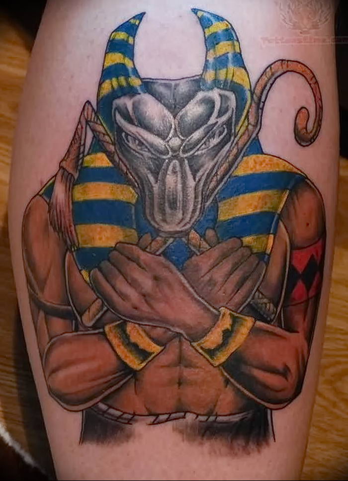 photo tattoo anubis от 25.09.2018 №239 - drawing - egyptian god figure - tattoovalue.net