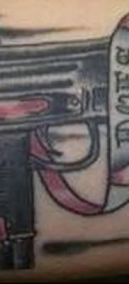 photo tattoo assault rifle tattoo от 05.09.2018 №008 – drawing example – tattoovalue.net