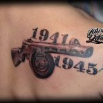 photo tattoo assault rifle tattoo от 05.09.2018 №016 - drawing example - tattoovalue.net