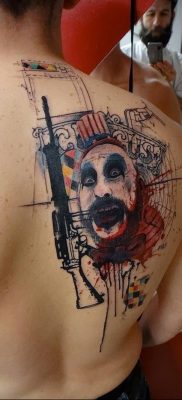 photo tattoo assault rifle tattoo от 05.09.2018 №038 – drawing example – tattoovalue.net