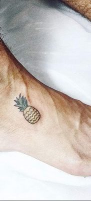 photo tattoo pineapple от 10.09.2018 №005 – example of drawing a tattoo – tattoovalue.net