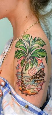 photo tattoo pineapple от 10.09.2018 №135 – example of drawing a tattoo – tattoovalue.net
