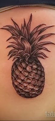 photo tattoo pineapple от 10.09.2018 №166 – example of drawing a tattoo – tattoovalue.net
