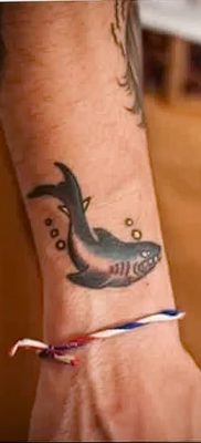 photo tattoo shark от 25.09.2018 №149 – drawing of the predator of the seas – tattoovalue.net