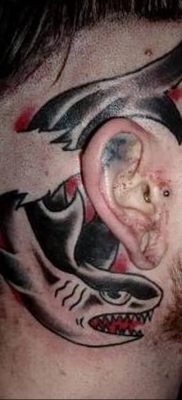 photo tattoo shark от 25.09.2018 №177 – drawing of the predator of the seas – tattoovalue.net