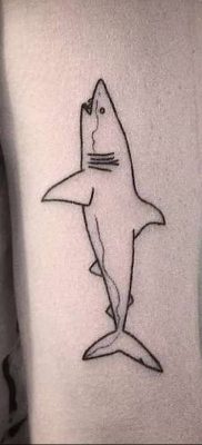 photo tattoo shark от 25.09.2018 №178 – drawing of the predator of the seas – tattoovalue.net