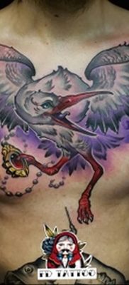 photo tattoo stork от 05.09.2018 №009 – drawing example – tattoovalue.net
