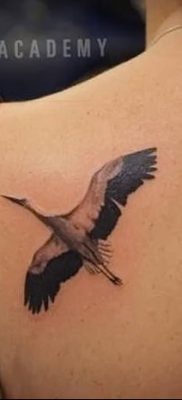 photo tattoo stork от 05.09.2018 №014 – drawing example – tattoovalue.net