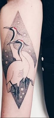 photo tattoo stork от 05.09.2018 №017 – drawing example – tattoovalue.net