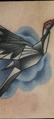 photo tattoo stork от 05.09.2018 №035 – drawing example – tattoovalue.net