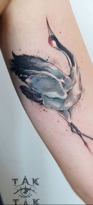 photo tattoo stork от 05.09.2018 №042 – drawing example – tattoovalue.net