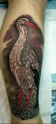 photo tattoo stork от 05.09.2018 №069 – drawing example – tattoovalue.net
