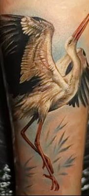 photo tattoo stork от 05.09.2018 №085 – drawing example – tattoovalue.net