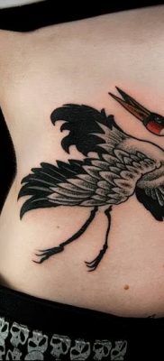 photo tattoo stork от 05.09.2018 №099 – drawing example – tattoovalue.net