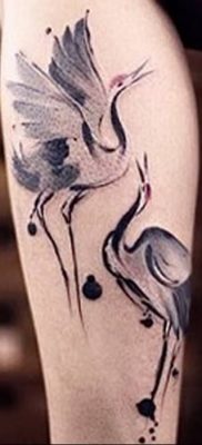 photo tattoo stork от 05.09.2018 №103 – drawing example – tattoovalue.net