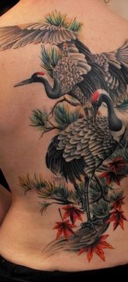 photo tattoo stork от 05.09.2018 №104 – drawing example – tattoovalue.net