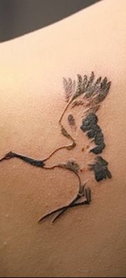 photo tattoo stork от 05.09.2018 №002 – drawing example – tattoovalue.net