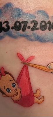 photo tattoo stork от 05.09.2018 №025 – drawing example – tattoovalue.net