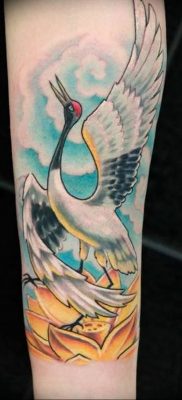photo tattoo stork от 05.09.2018 №040 – drawing example – tattoovalue.net