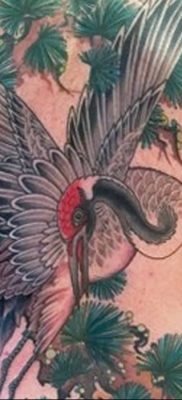 photo tattoo stork от 05.09.2018 №076 – drawing example – tattoovalue.net