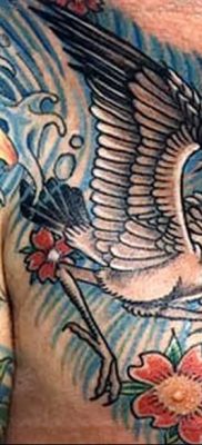 photo tattoo stork от 05.09.2018 №094 – drawing example – tattoovalue.net