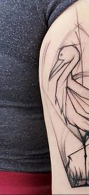 photo tattoo stork от 05.09.2018 №101 – drawing example – tattoovalue.net
