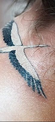 photo tattoo stork от 05.09.2018 №109 – drawing example – tattoovalue.net