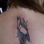 photo tattoo stork от 05.09.2018 №111 - drawing example - tattoovalue.net