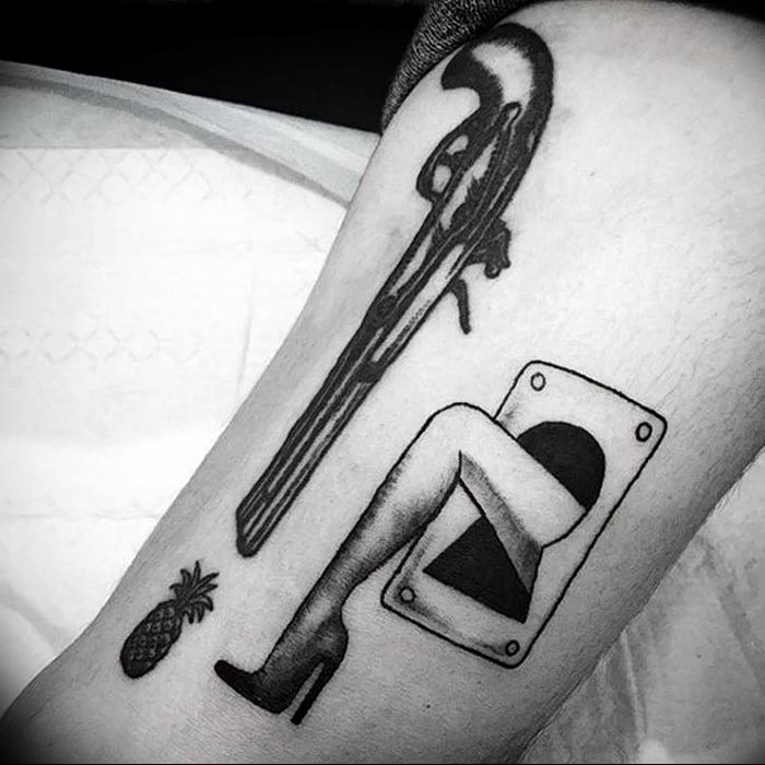 Photo tattoo keyhole 15.10.2018 №098 - example of tattoo - tattoovalue