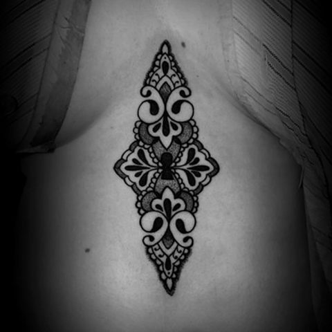 The keyhole tattoo meaning: history, photo drawings, sketches