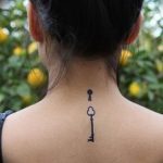 Photo tattoo keyhole 15.10.2018 №040 - example of tattoo - tattoovalue.net