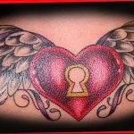 Photo tattoo keyhole 15.10.2018 №046 - example of tattoo - tattoovalue.net