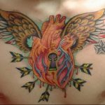 Photo tattoo keyhole 15.10.2018 №063 - example of tattoo - tattoovalue.net