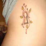 Photo tattoo keyhole 15.10.2018 №085 - example of tattoo - tattoovalue.net