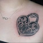 Photo tattoo keyhole 15.10.2018 №087 - example of tattoo - tattoovalue.net