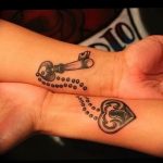 Photo tattoo keyhole 15.10.2018 №127 - example of tattoo - tattoovalue.net