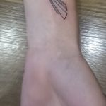 Photo tattoo paper airplane 16.10.2018 №071 - an example of a tattoo design - tattoovalue.net