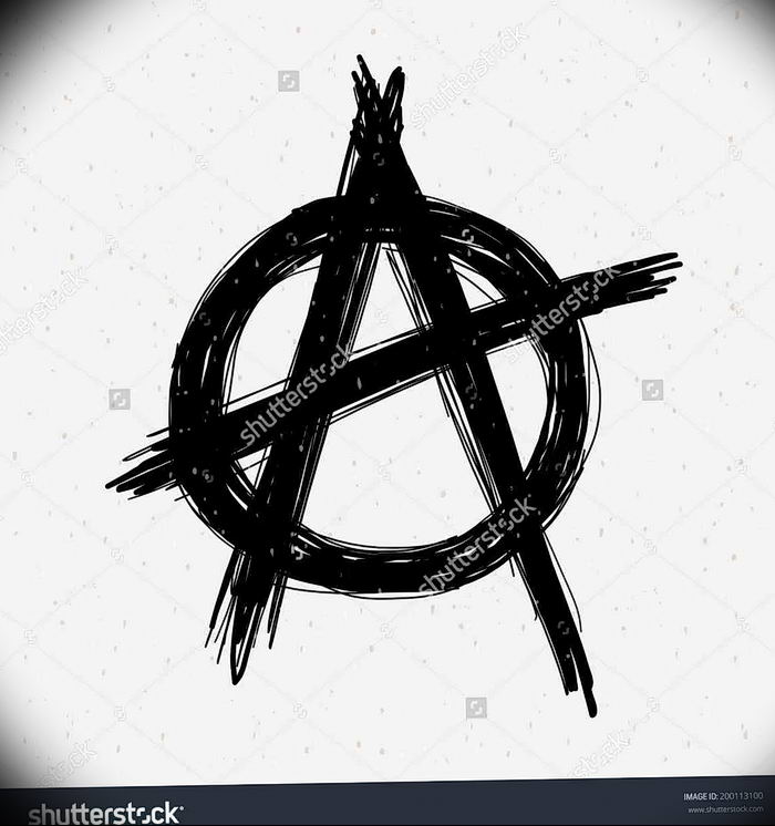 Illustration Symbol Anarchy And Two Punks Skull For Tshirt Or Tattoo Design  Royalty Free SVG Cliparts Vectors And Stock Illustration Image 54539191