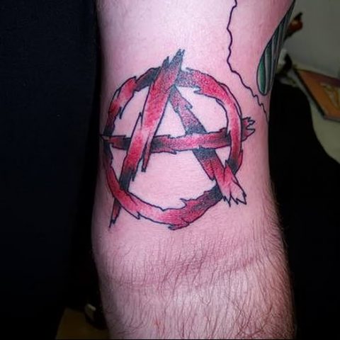 Significance of tattoo “anarchy”: meaning, photo drawings, sketches