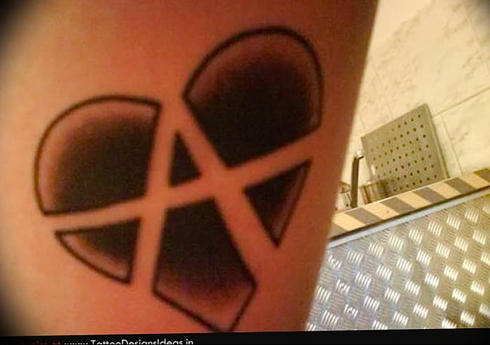 Tattoo photo anarchy 05.10.2018 №002 - example of tattoo - tattoovalue.net
