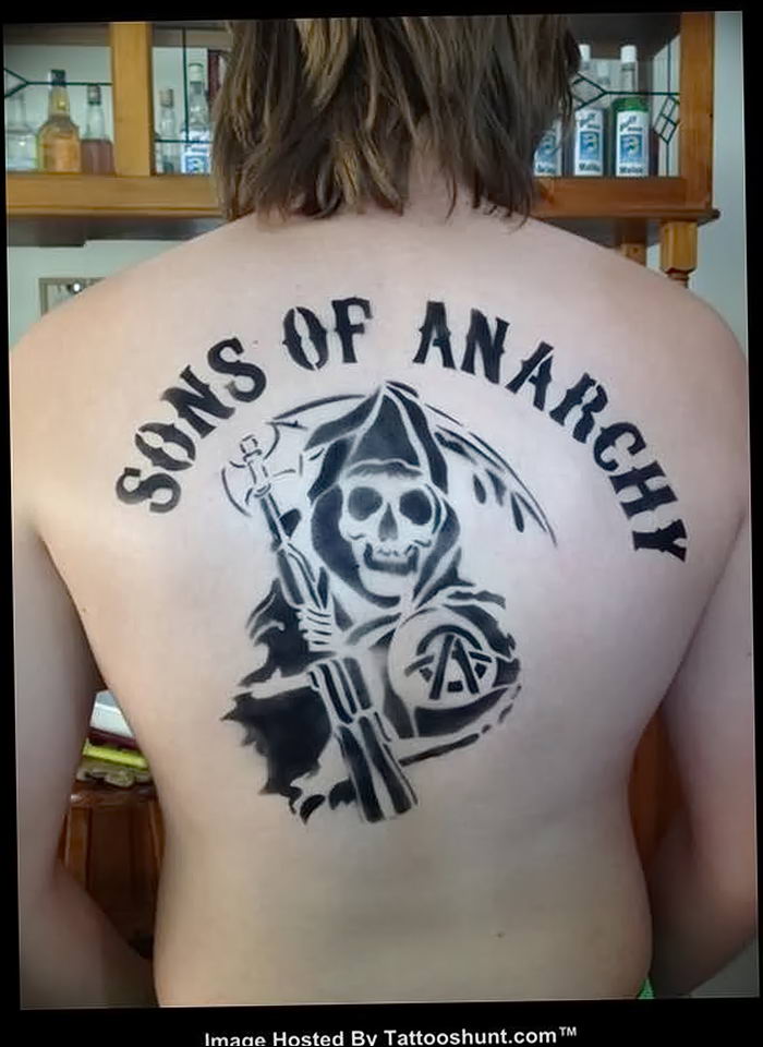 Tattoo photo anarchy 05.10.2018 №048 - example of tattoo - tattoovalue.net