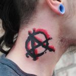 Tattoo photo anarchy 05.10.2018 №049 - example of tattoo - tattoovalue.net