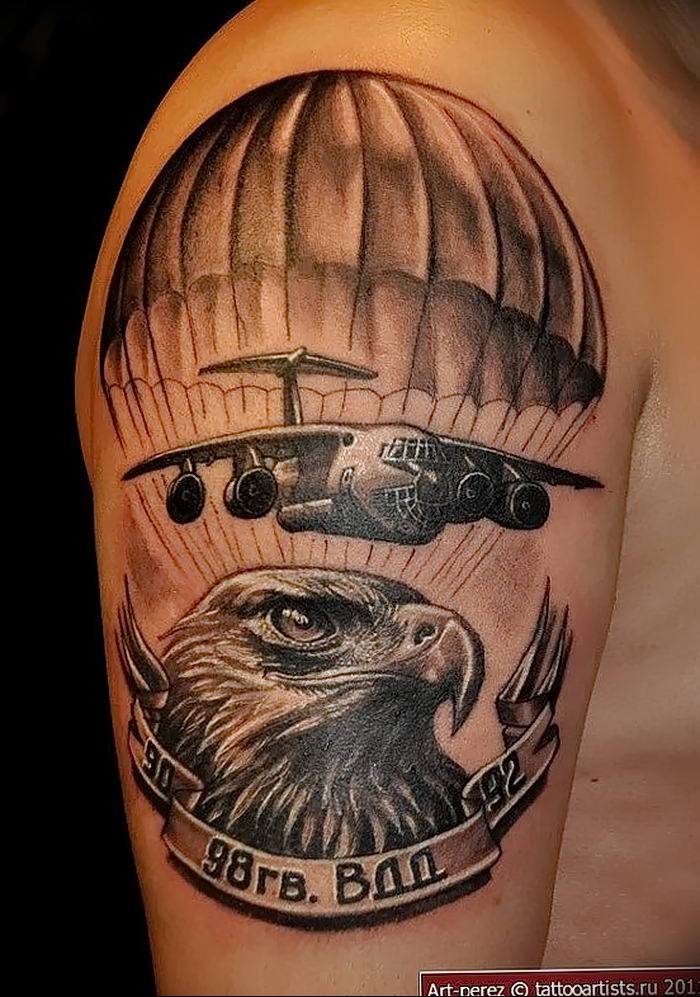photo of army tattoo от  №417 - sample picture   