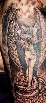 photo tattoo Angel of Death от 02.10.2018 №012 – sample picture – tattoovalue.net