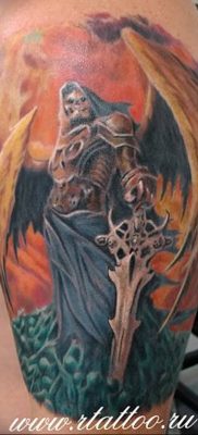 photo tattoo Angel of Death от 02.10.2018 №030 – sample picture – tattoovalue.net