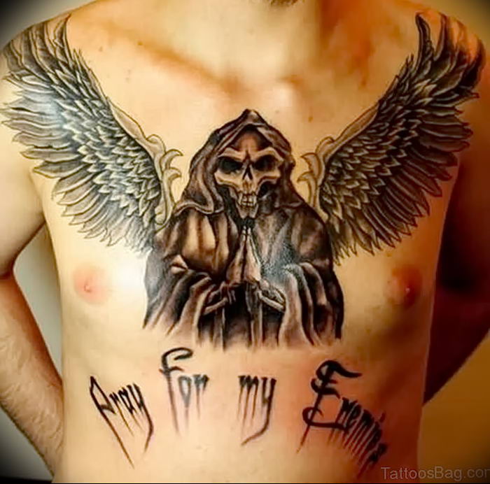 photo tattoo Angel of Death от 02.10.2018 №003 - sample picture - tattoovalue.net
