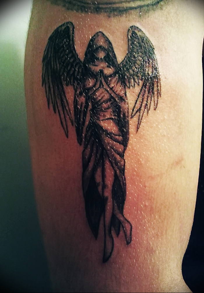 photo tattoo Angel of Death от 02.10.2018 №009 - sample picture - tattoovalue.net
