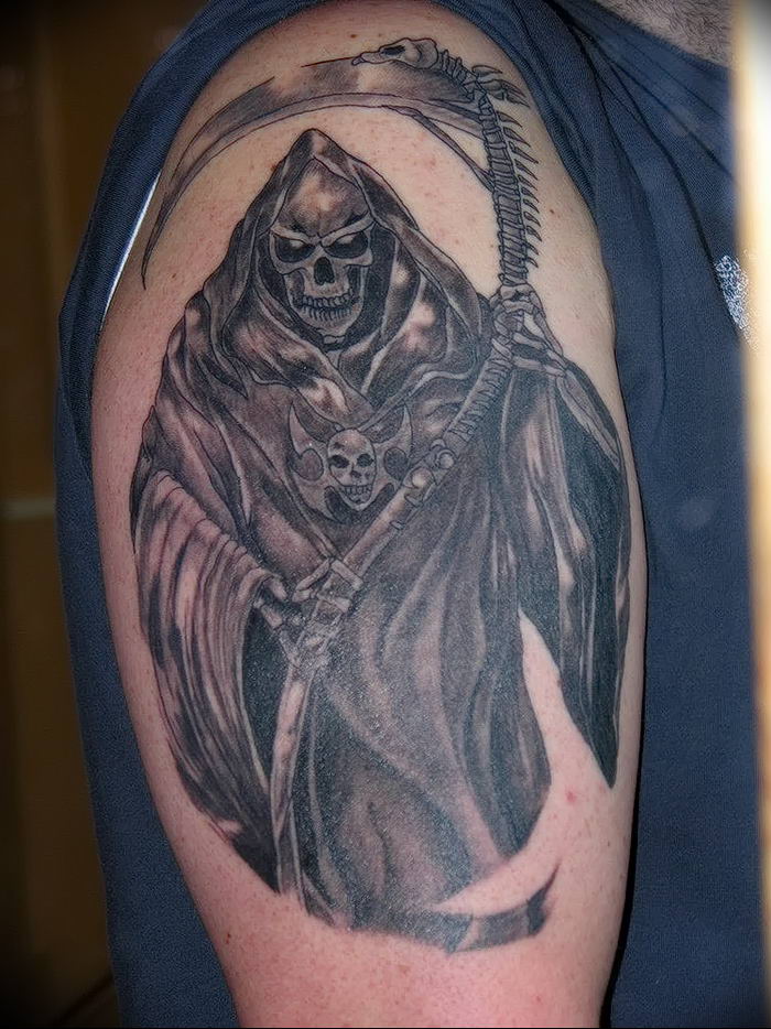 photo tattoo Angel of Death от 02.10.2018 №016 - sample picture - tattoovalue.net